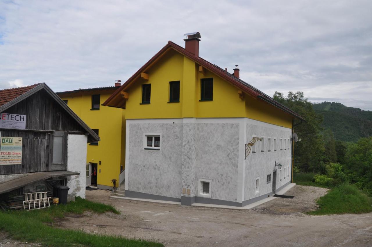 Mostheuriger Steyrdurchbruchalm Leonstein Esterno foto