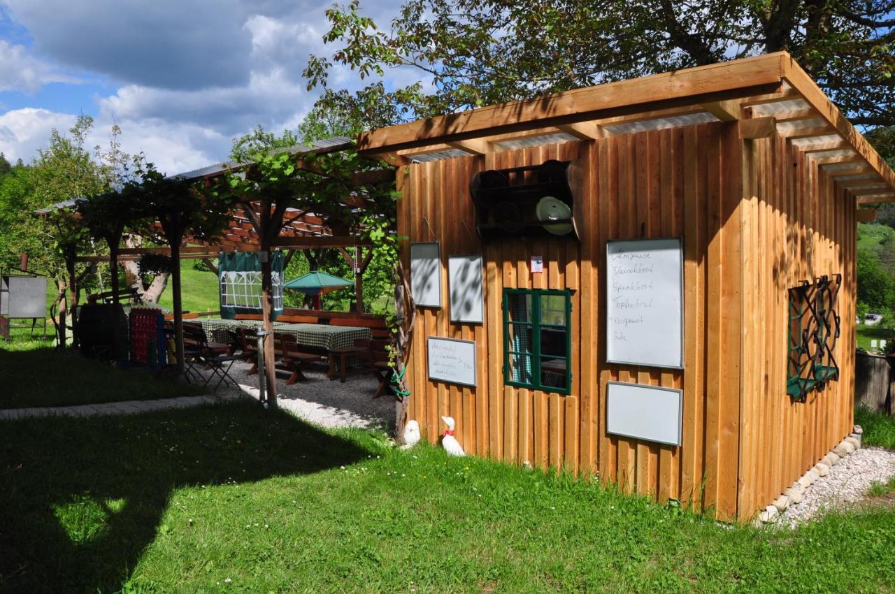Mostheuriger Steyrdurchbruchalm Leonstein Esterno foto