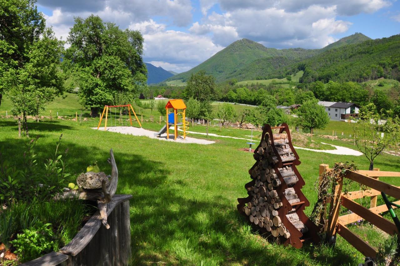 Mostheuriger Steyrdurchbruchalm Leonstein Esterno foto